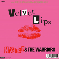 Nickey & The Warriors Velvet Lips USED VINYL 7INCH 45 RPM SINGLE LIMITED EDITION