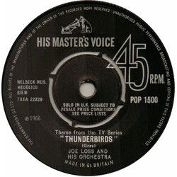 Joe Loss & His Orchestra Thunderbirds USED VINYL 7INCH 45 RPM SINGLE