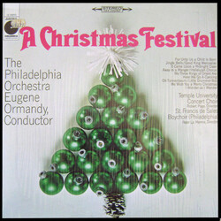 The Philadelphia Orchestra / The Temple University Choirs / St. Francis De Sales Boychoir A Christmas Festival Vinyl LP USED