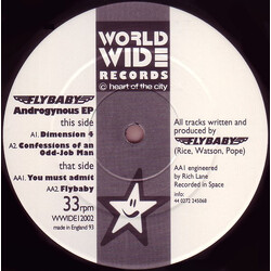 Flybaby Androgynous EP VINYL 12" USED