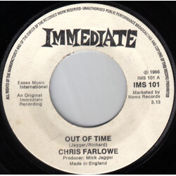 Chris Farlowe Out Of Time USED VINYL 7INCH 45 RPM SINGLE REISSUE