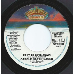 Carole Bayer Sager Easy To Love Again USED VINYL 7INCH 45 RPM PROMO