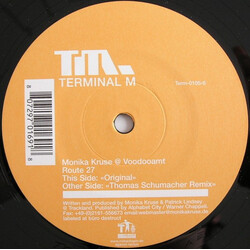 Monika Kruse @ Voodooamt Route 27 USED VINYL 12INCH