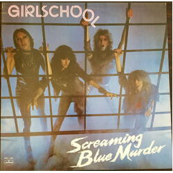 Girlschool Screaming Blue Murder Vinyl LP USED