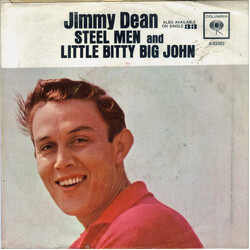 Jimmy Dean Steel Men USED VINYL 7INCH 45 RPM