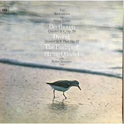 Ludwig van Beethoven / Antonín Dvořák / Walter Trampler / Budapest String Quartet Quintet In E Flat Major Op. 97 Quintet In C Major Op.29 Vinyl LP USE