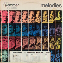 Jan Hammer Group Melodies Vinyl LP USED
