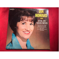 Jan Howard Sings Evil On Your Mind Vinyl LP USED