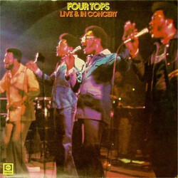 Four Tops Live & In Concert Vinyl LP USED