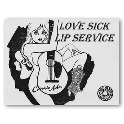 Connie Acher Lovesick Lip Service Vinyl LP USED