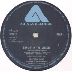 The Grateful Dead Dancin' In The Streets USED VINYL 12INCH