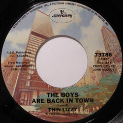 Thin Lizzy The Boys Are Back In Town / Jailbreak USED VINYL 7INCH 45 RPM SINGLE STEREO