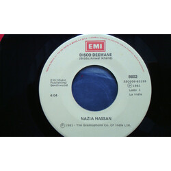 Nazia Hassan Disco Deewane USED VINYL 7INCH 45 RPM SINGLE
