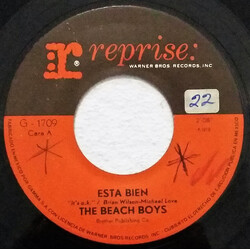 The Beach Boys Esta Bien = It's O.K. USED VINYL 7INCH 45 RPM SINGLE