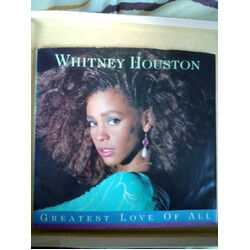 Whitney Houston Greatest Love Of All USED VINYL 7INCH SINGLE STEREO