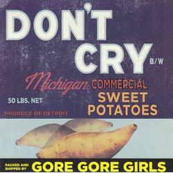 Gore Gore Girls Don't Cry / Sweet Potato USED VINYL 7INCH SINGLE