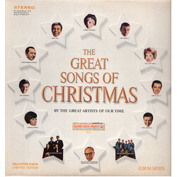 Various The Great Songs Of Christmas (By The Great Artists Of Our Time) Album Seven Vinyl LP USED