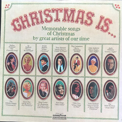 Various Christmas Is... (Memorable Songs Of Christmas By Great Artists Of Our Time) Vinyl LP USED