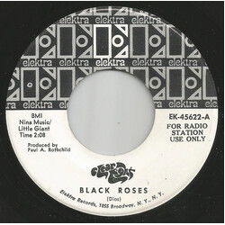 Clear Light (2) Black Roses USED VINYL 7INCH 45 RPM PROMO
