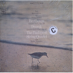Ludwig van Beethoven / Antonín Dvořák / Budapest String Quartet / Walter Trampler Beethoven: Quintet In C; Dvořák: Quintet In E-flat Major Vinyl LP US
