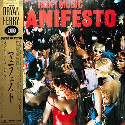 Roxy Music Manifesto Vinyl LP USED