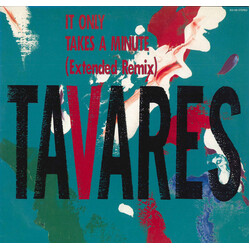 Tavares It Only Takes A Minute USED VINYL 12INCH 45 RPM PROMO