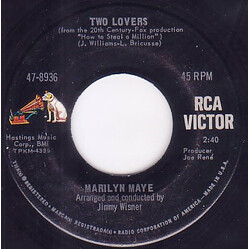 Marilyn Maye Two Lovers / Cabaret USED VINYL 7INCH 45 RPM