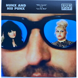 Hunx And His Punx White Lipstick b/w Lose My Mind USED VINYL 7INCH 45 RPM SINGLE CLUB EDITION LIMITED EDITION