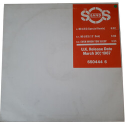 The S.O.S. Band No Lies USED VINYL 12INCH 45 RPM PROMO WHITE LABEL