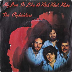 The Clydesiders My Love Is Like A Red Red Rose USED VINYL 7INCH SINGLE 45 RPM