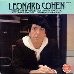 Leonard Cohen Leonard Cohen Vinyl LP USED
