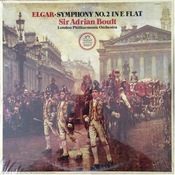Sir Edward Elgar / The London Philharmonic Orchestra / Sir Adrian Boult Elgar: Symphony No. 2 In E-Flat Vinyl LP USED