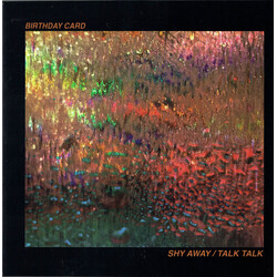 Birthday Card Shy Away / Talk Talk USED VINYL 7INCH LIMITED EDITION