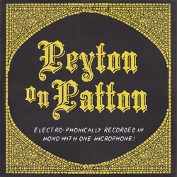 The Reverend Peyton's Big Damn Band Peyton On Patton Vinyl LP USED
