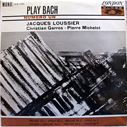 Jacques Loussier / Christian Garros / Pierre Michelot Play Bach No. 1 Vinyl LP USED