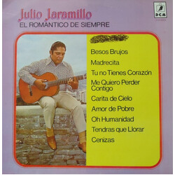 Julio Jaramillo El Romantico De Siempre Vinyl LP USED