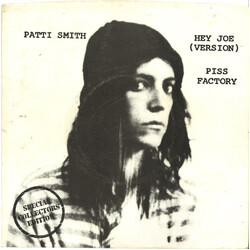 Patti Smith Hey Joe (Version) / Piss Factory USED VINYL 7INCH SINGLE REISSUE