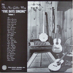 The New Golden Ring Five Days Singing Volume I Vinyl LP USED