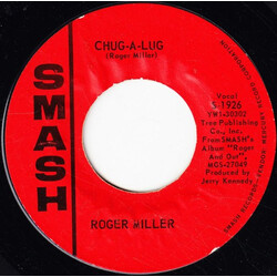 Roger Miller Chug-A-Lug USED VINYL 7INCH 45 RPM SINGLE STYRENE