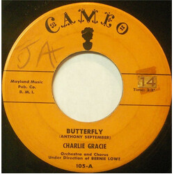 Charlie Gracie Butterfly / Ninety-Nine Ways VINYL 7" USED