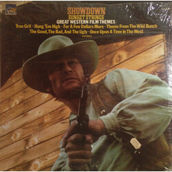 The Sunset Strings Showdown - Great Western Film Themes Vinyl LP USED