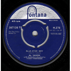 Al Saxon Blue-Eyed Boy USED VINYL 7INCH 45 RPM SINGLE