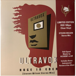 Ultravox Rage In Eden [Steven Wilson Stereo Mix] Vinyl 2 LP USED