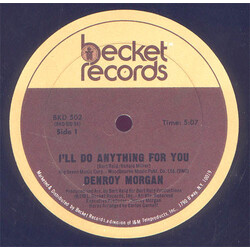 Denroy Morgan I'll Do Anything For You VINYL 12" USED