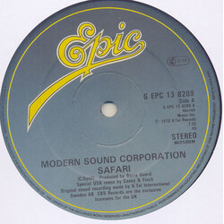 Modern Sound Corporation Safari USED VINYL 12INCH 45 RPM