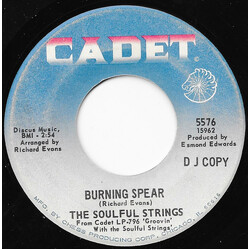 The Soulful Strings Burning Spear / Within You Without You USED VINYL 7INCH 45 RPM SINGLE PROMO