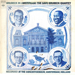 The Dave Brubeck Quartet Brubeck In Amsterdam Vinyl LP USED