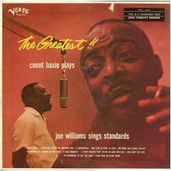 Count Basie The Greatest! Count Basie Plays...Joe Williams Sings Standards Vinyl LP USED