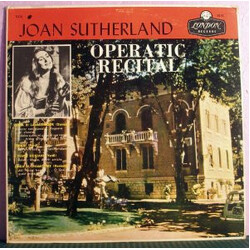 Joan Sutherland / Orchestre De La Société Des Concerts Du Conservatoire / Nello Santi Operatic Recital Vinyl LP USED