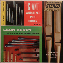 Leon Berry Giant Wurlitzer Pipe Organ Vol. 2 Vinyl LP USED